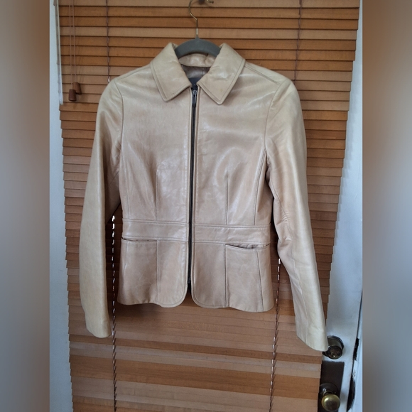 Anne Taylor leather jacket xs NWOT. - Picture 3 of 13